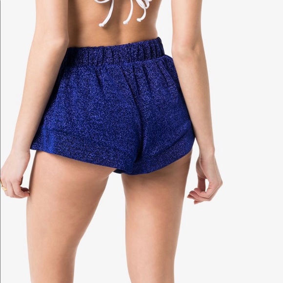 Brand new oseree lumiere high waist shorts sz L - Picture 3 of 9